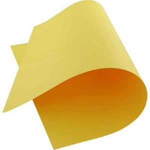 مقوا فابریانو ۲۲۰ گرم ۵۰ در ۷۰ (مقوا الر)- رنگ زرد کد۱۰۷ [ بسته چند عددی]