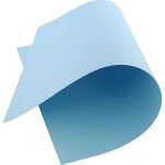 مقوا فابریانو ۲۲۰ گرم ۵۰ در ۷۰ (مقوا الر)- رنگ آبی آسمانی کد۱۱8 [ بسته چند عددی]