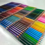 نمونه جعبه مداد رنگ 160 رنگ