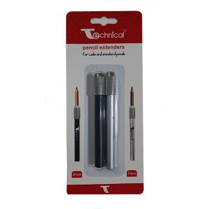 مدادگیر تکنیکال دوقلو بدنه فلزی Pencil Extenders-www.ghalamtarash.ir