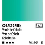 آبرنگ فوق آرتیست شین هان PWC سری E رنگ (cobalt green579)