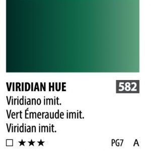 آبرنگ فوق آرتیست شین هان PWC سری A رنگ (viridianhue582)