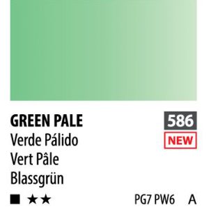 آبرنگ فوق آرتیست شین هان PWC سریA رنگ (green pale586)