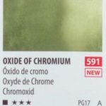 آبرنگ فوق آرتیست شین هان PWC سریa رنگ (591OXIDE OF CHROMIUM)