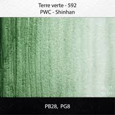 آبرنگ فوق آرتیست شین هان PWC سریB رنگ (tree verte592)