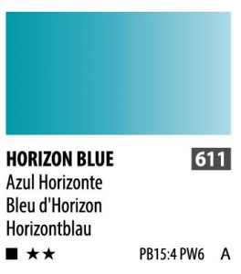 آبرنگ فوق آرتیست شین هان PWC سری A رنگ (horizon blue611)