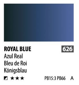 آبرنگ فوق آرتیست شین هان PWC سری A رنگ (Royal blue)