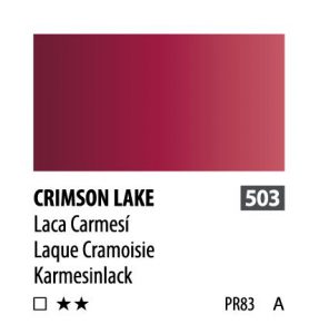 آبرنگ شین هان crimson lake 503