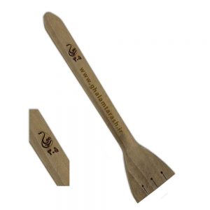 خرید قلم خوشنویسی پارویی چوبی سایز ۳٫۵