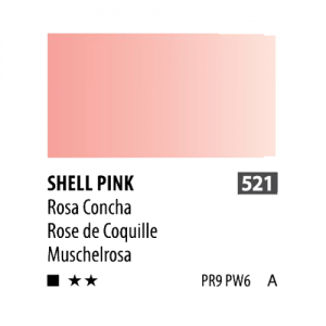 آبرنگ شین هان shell pink 521