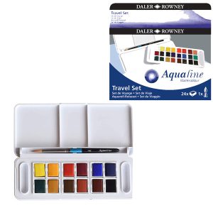 آبرنگ 24 رنگ Aquafine