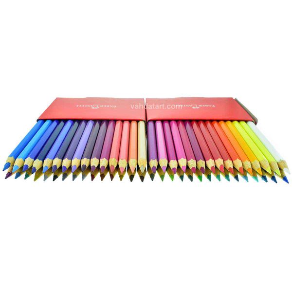 مداد رنگی 60 رنگ کلاسیک فابرکاستل