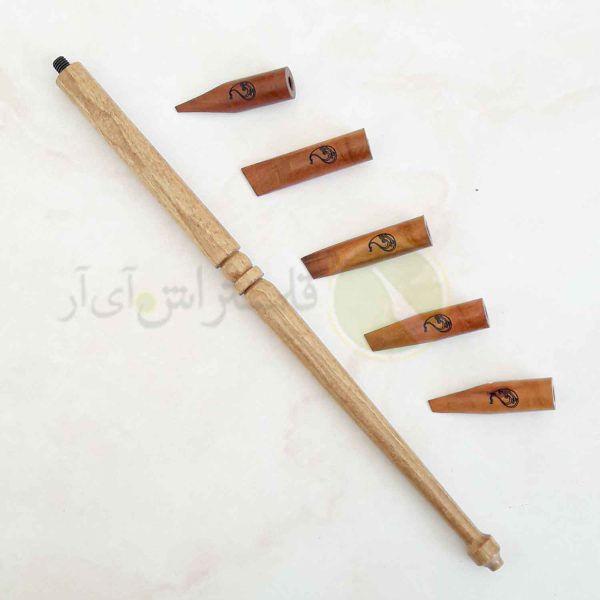 ست قلم چوبی خوشنویسی 5 تایی