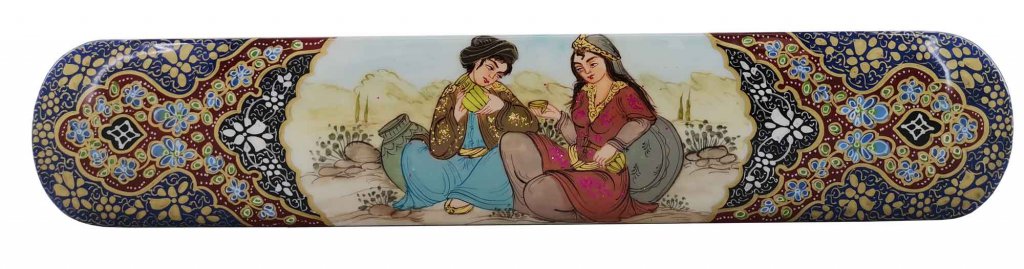 قلمدان چوبی خاتم کاری اصفهان
