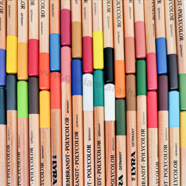 مداد رنگی 36 رنگ لیرا مدل پلی کالر
