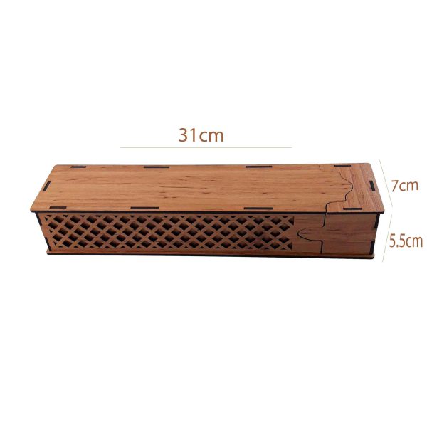 قلمدان چوبی خوشنویسی 31 سانتیمتر
