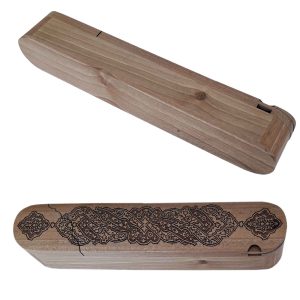 قلمدان چوبی درب چرخشی کیفیت عالی