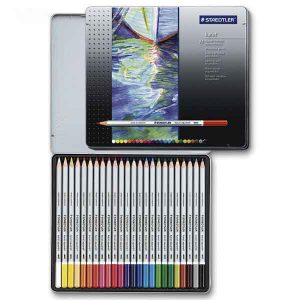 24 color Stedler watercolor pencil