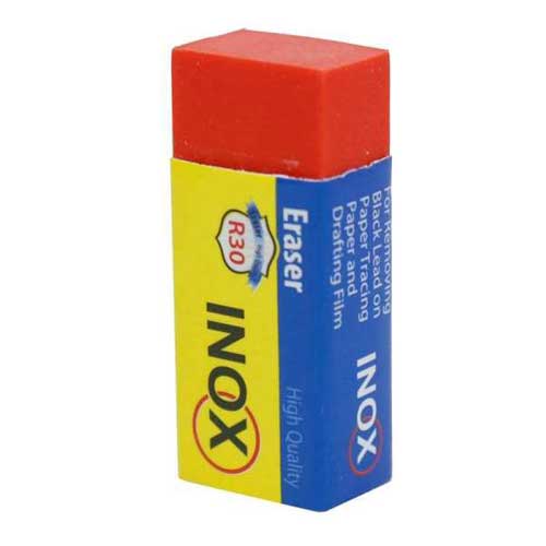 بهترین پاک کن اینوکس INOX R30 (قرمز - کوچک)